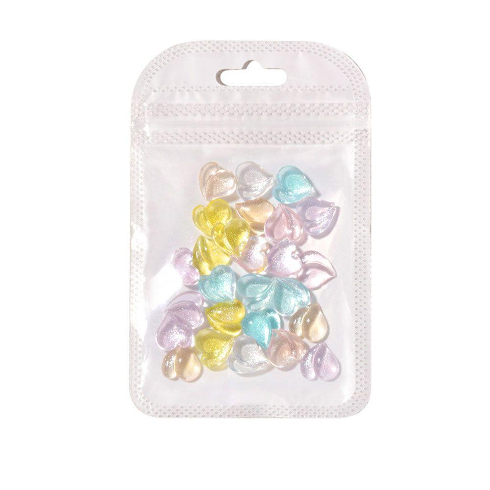 Needway   3D Nail Art Rhinestones Charm Flash Love Kristal Jepang DIY Ornamen