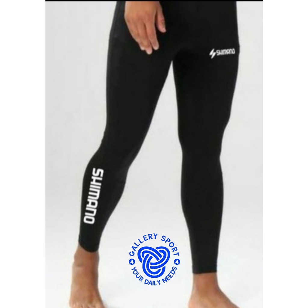 SEPEDA GOWES LEGGING Celana Sepeda Gowes Legging Panjang Manset Hitam Polos Pria Wanita LEGGING PANJ