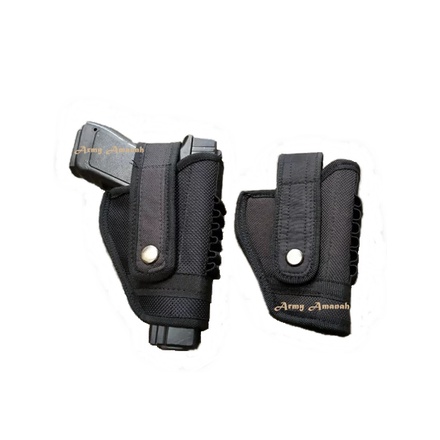 SARUNG PISTOL PINGGANG/ AIRSOFT/AIRSOFT GUN/ HOLSTER UNIVERSAL/ HOLSTER PINGGANG/ SARUNG PISTOL REVO