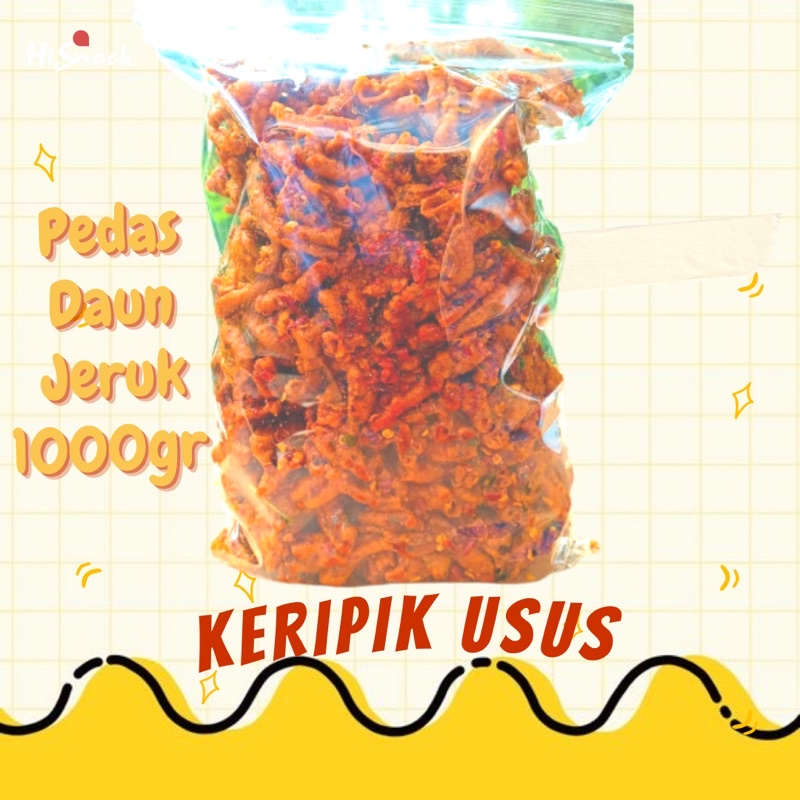 

Usus ayam krispi pedas daun jeruk 1kg