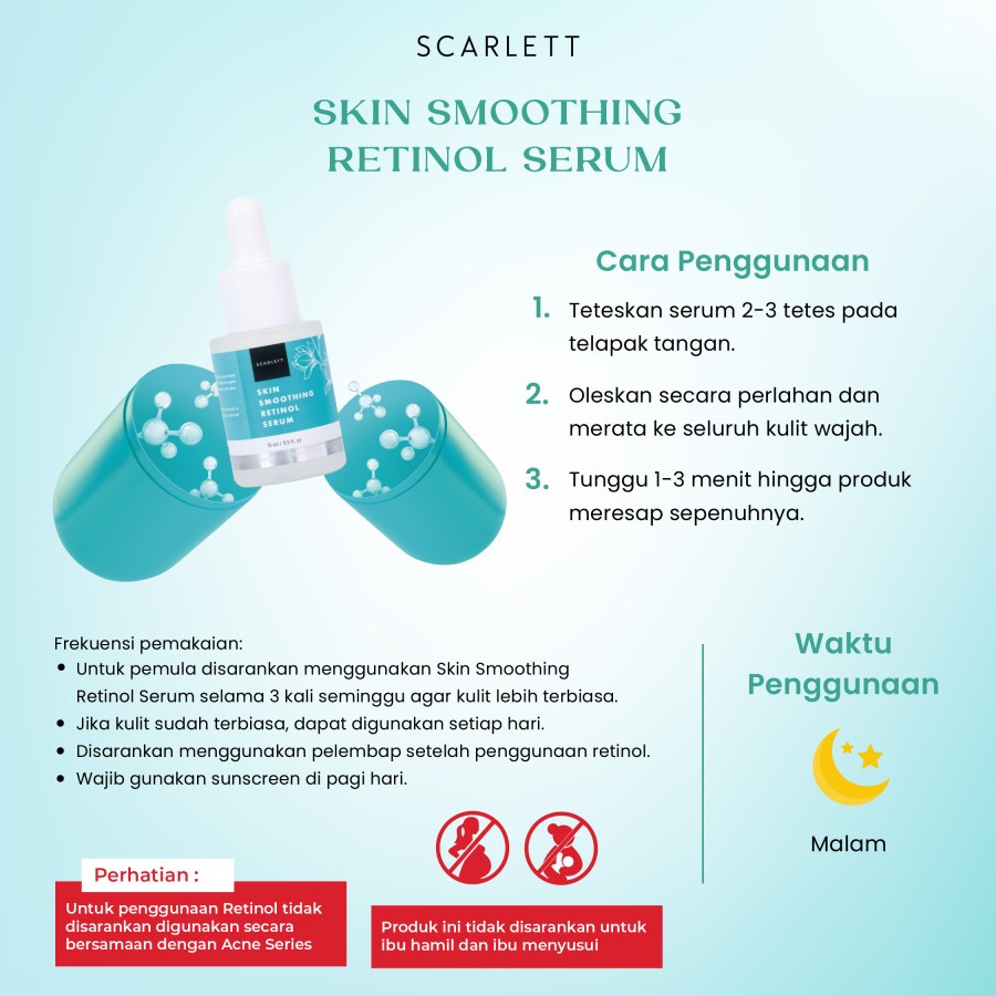 SCARLETT WHITENING Serum Skin Smoothing Retinol SERUM SCARLETT RETINOL