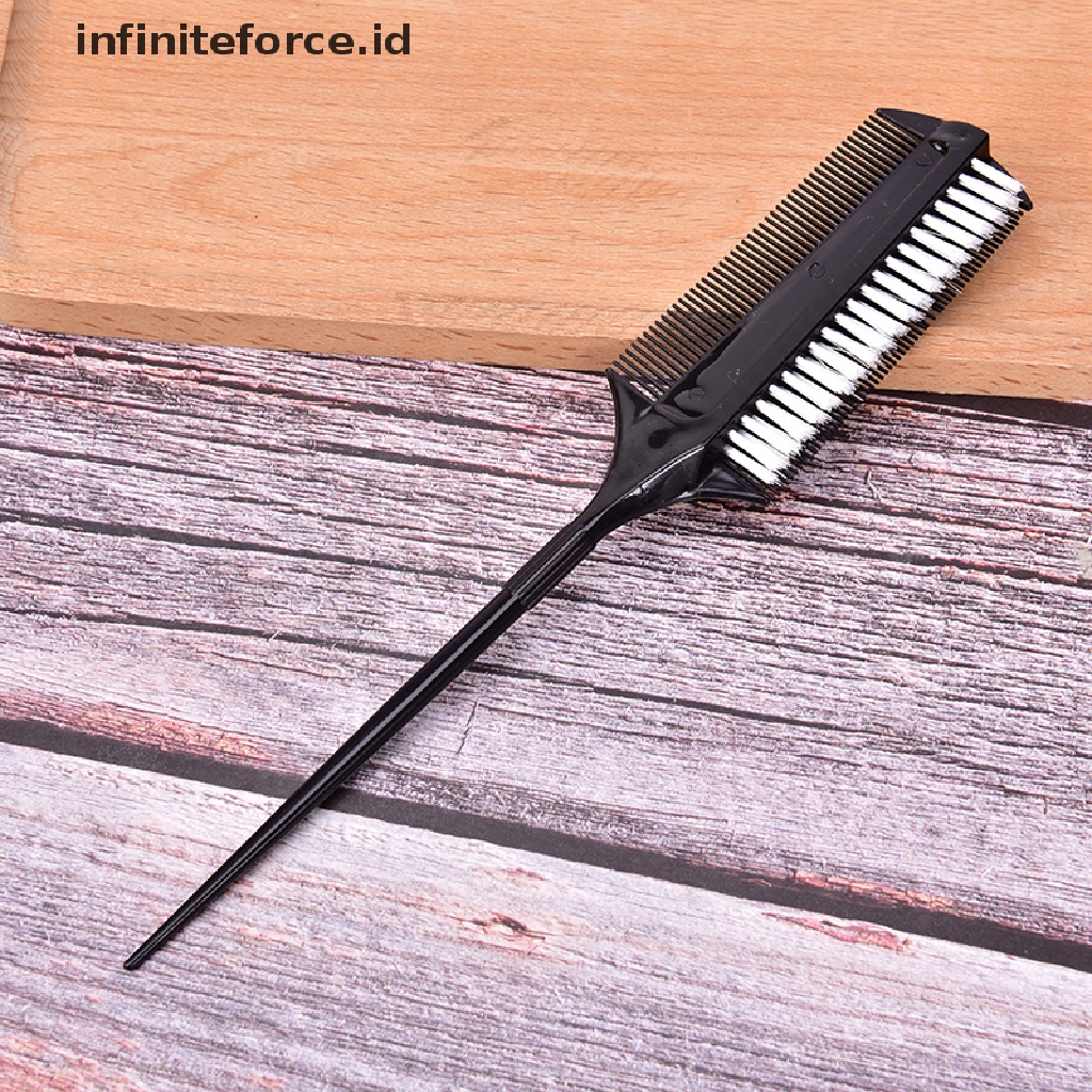 (Infiniteforce.Id) Sisir Pewarna Rambut Profesional Dua Sisi