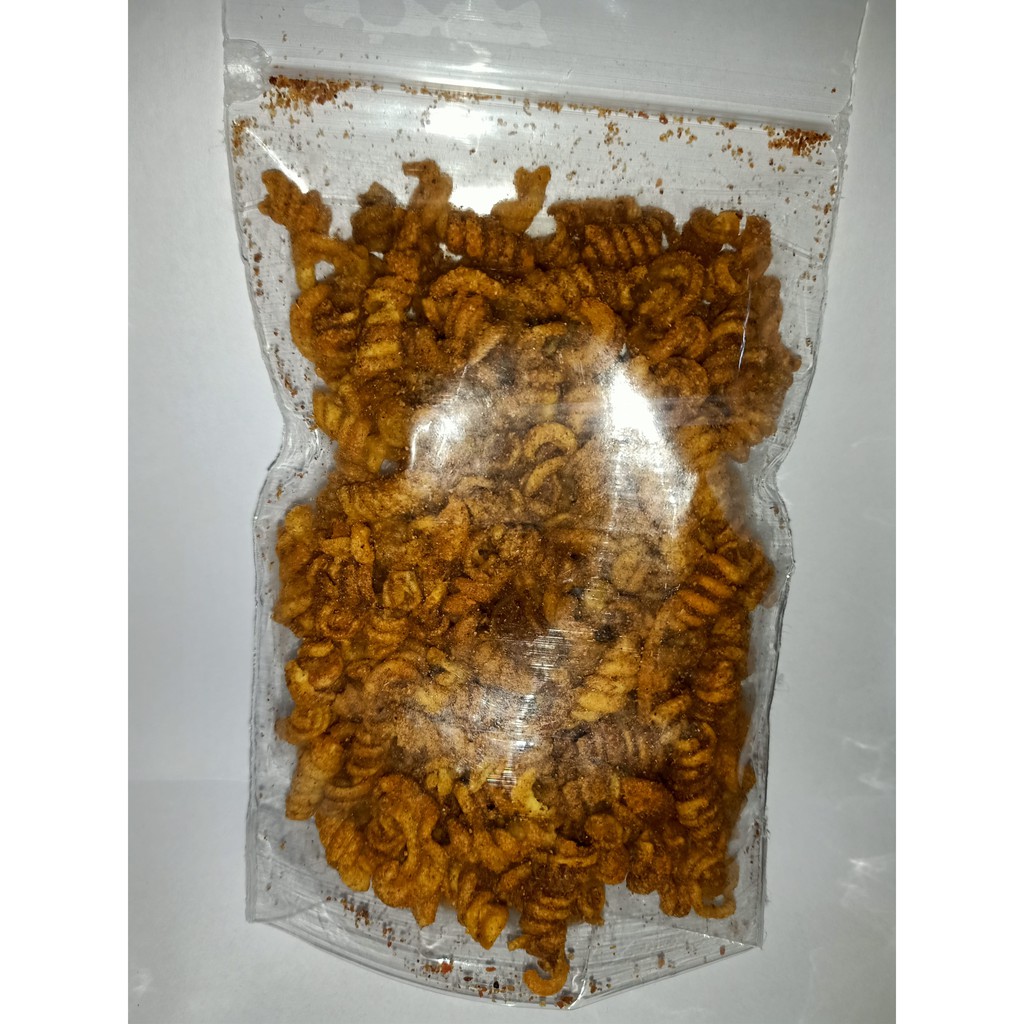 

Makaroni Spiral Pedas Daun Jeruk/ Makaroni Spiral Pedas