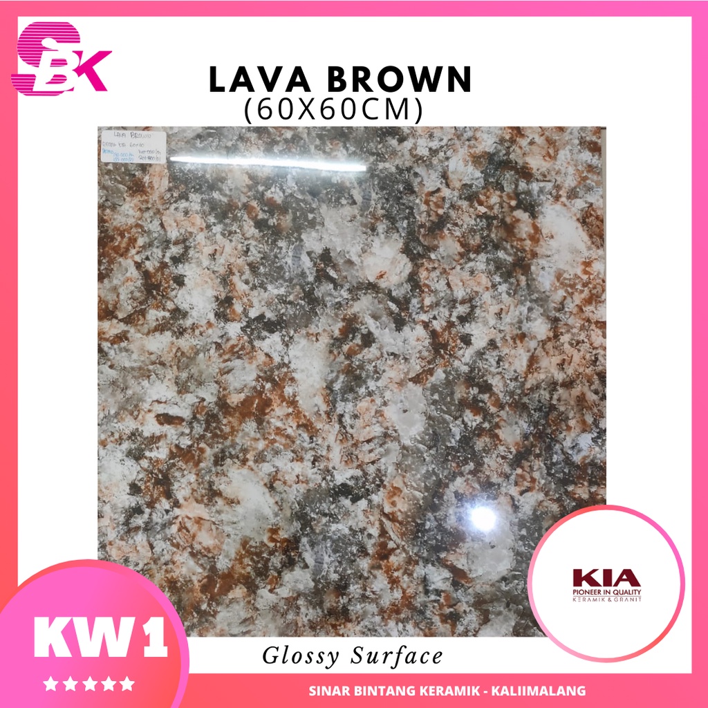 Granit 60x60 Lava Brown