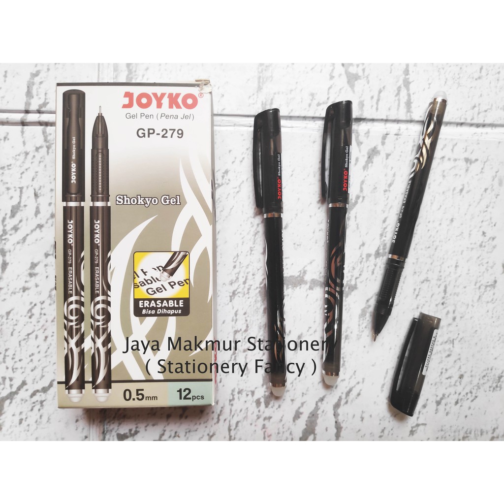 Pen gel Joyko Shokyo 0.5mm GP-279 (dapat dihapus)