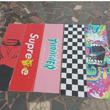 Ripndip Lukisan Semprot Kucing Jari Tengah OS780 color painting UV skateboard Tahan Aus griptape Tahan Air