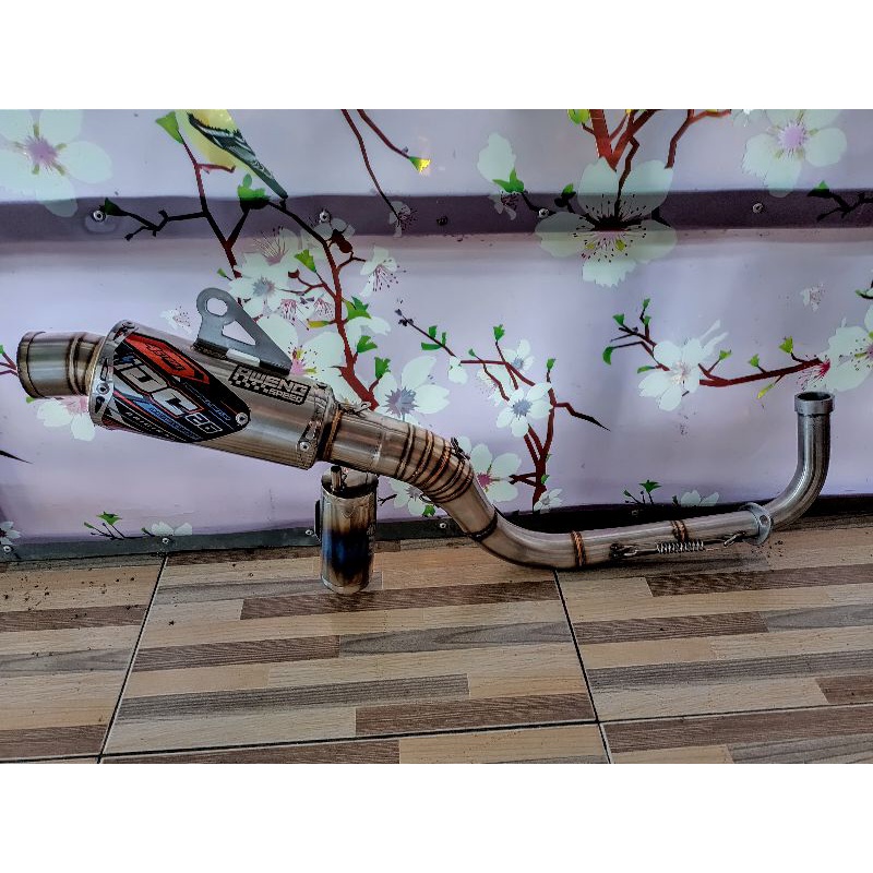 knalpot matic drag trail GTX Scoopy Mio sporty J M3 beat vario aerox 130cc 200cc original IDC 26 rac