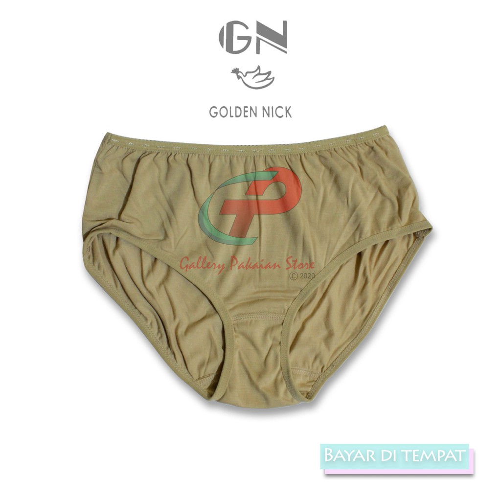 Celana dalam wanita Golden Nick Cd cewe murah size M.L.XL.XXL bahan katun mudah menyerap keringat