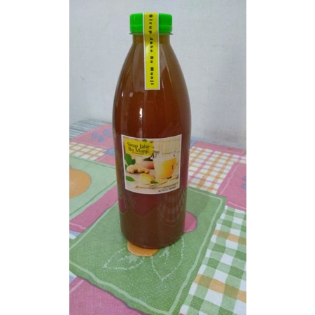 

Pre order - Sirup Jahe Bu Munji - Sirup jahe murni tanpa pengawet - 600 ml - dikirim dari Kota Blitar