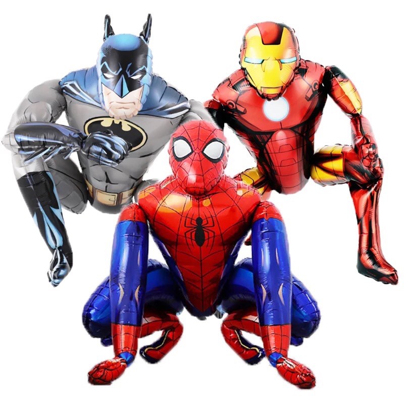 BALON FOIL SPIDERMAN IRONMAN 3D SMALL