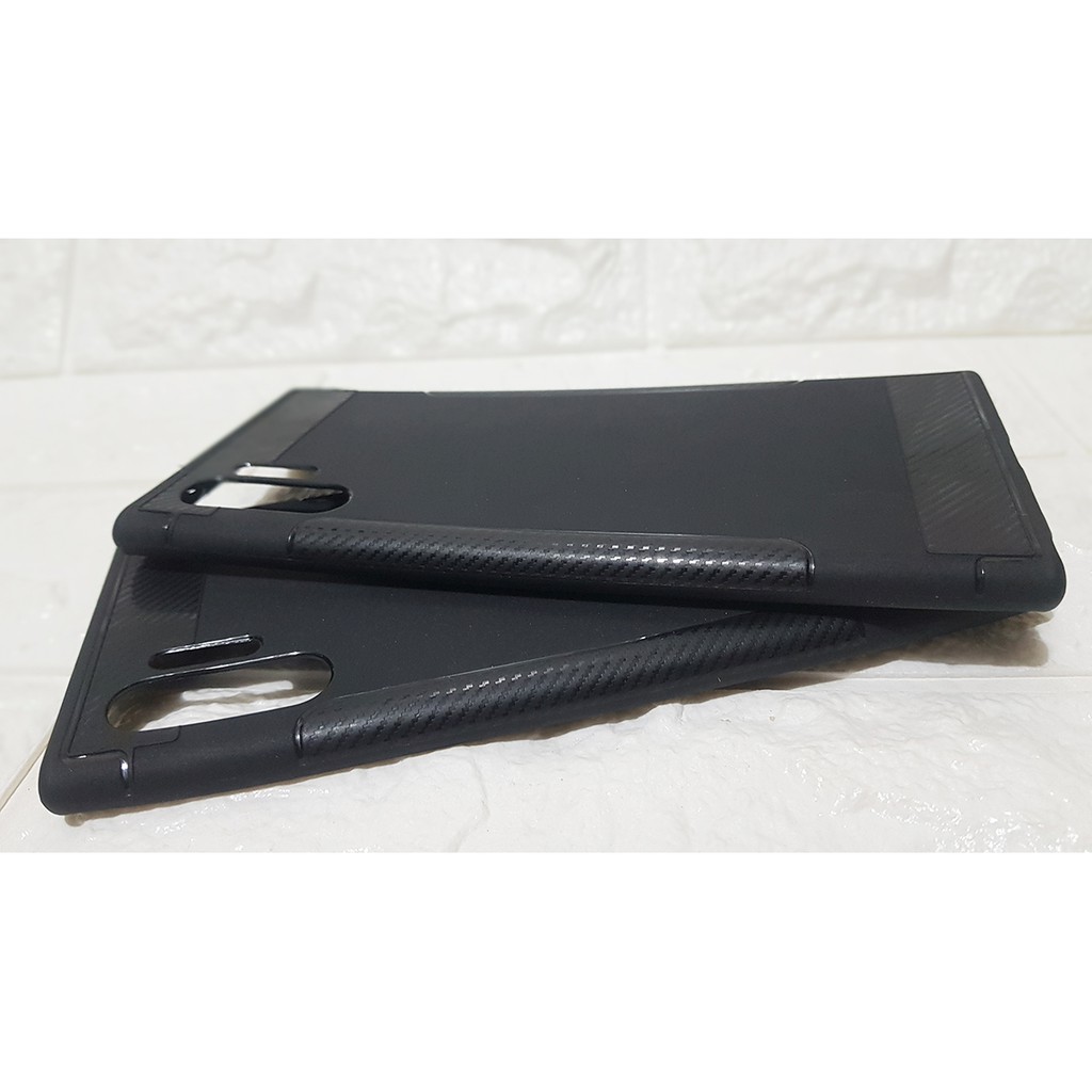 Case Carbon Samsung Note 10 Plus - Note 10 - Note 9 - Note 8 Softcase Carbon Samsung