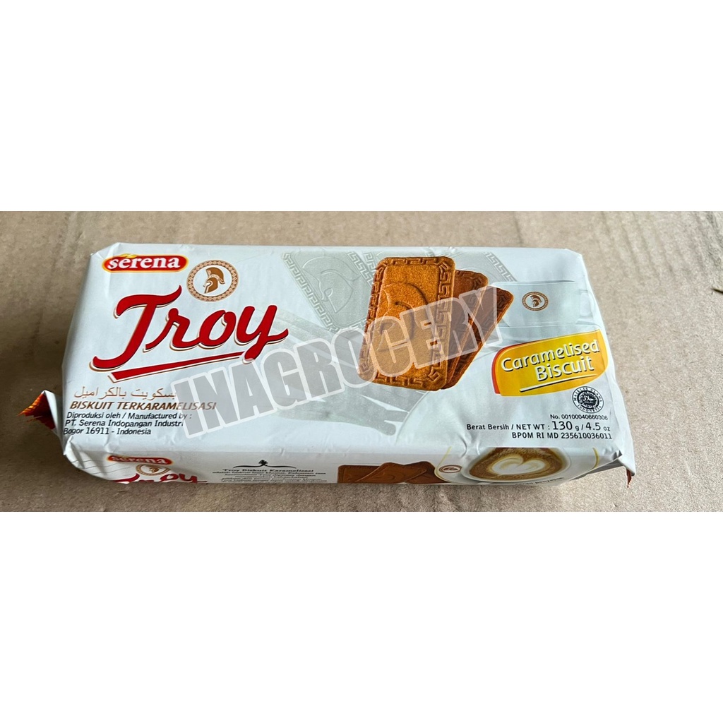 

SERENA TROY CARAMELISED BISCUIT 130GR