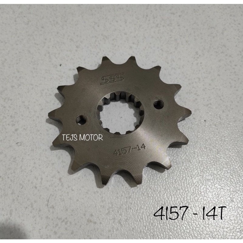 Gear Depan SSS Ninja 250 RR MONO Gir Depan SSS Ninja 250 RR MONO 520 14T - 15T