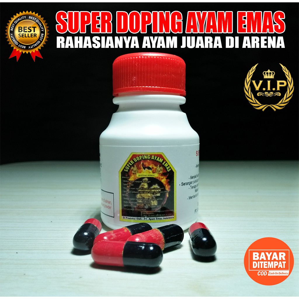 PROMOO Doping Ayam Aduan Super Doping Ayam Emas VVIP
