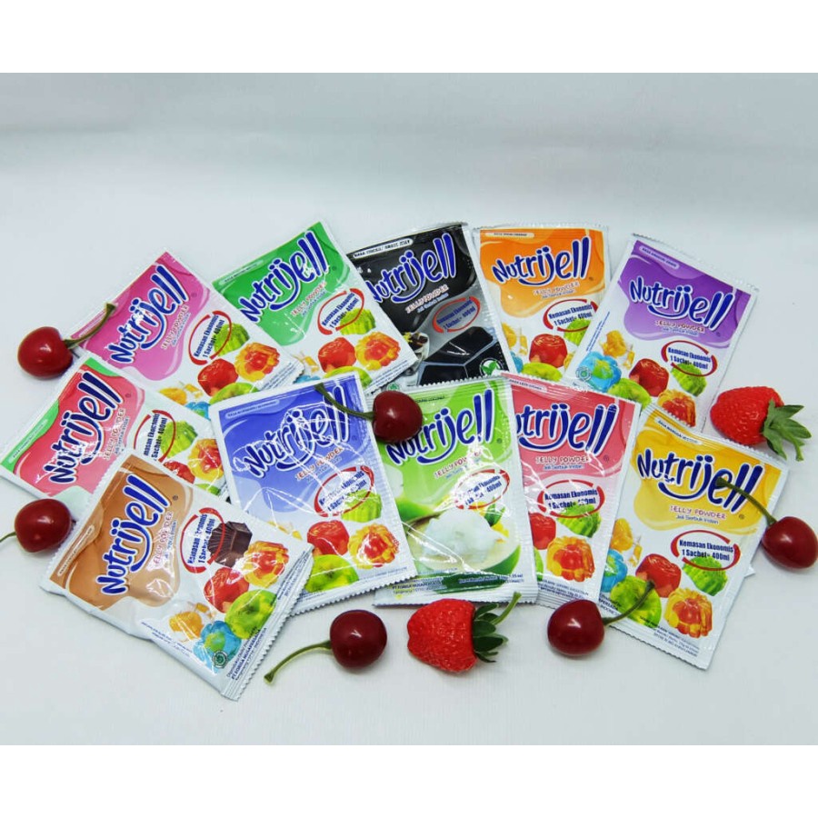 

Nutrijell Jelly Powder All Variant / Agar agar aneka rasa PER SACHET