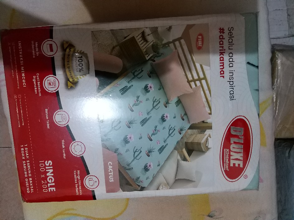 Kintakun Dluxe - Sprei Small Single Caroline / Fluer / Arnita / Danielle / Aalborg / Felice / Abel