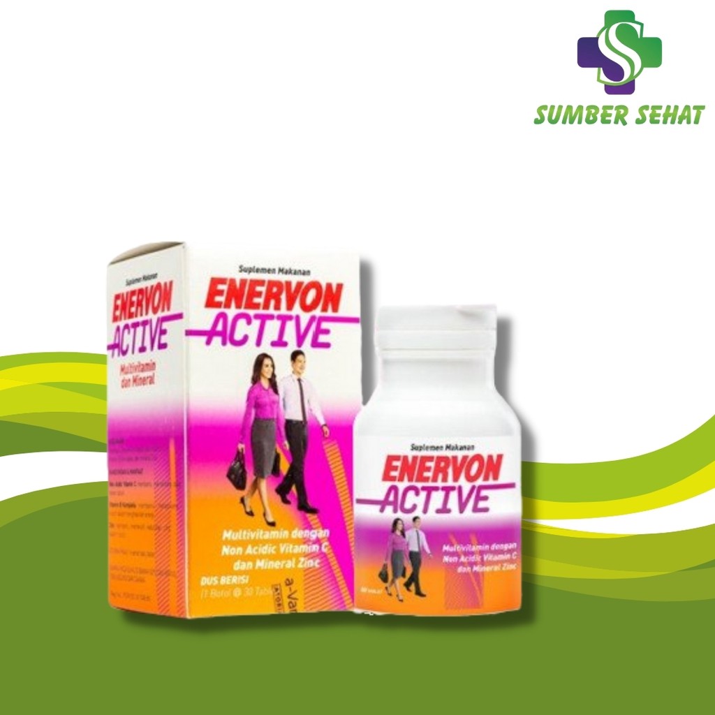 ENERVON C ACTIVE 30 TABLET (BOTOL)