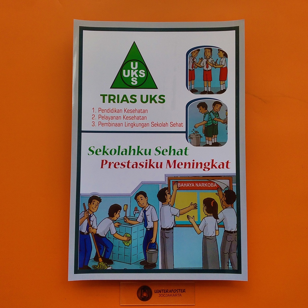 Poster Trias UKS 01, Poster UKS Sekolah