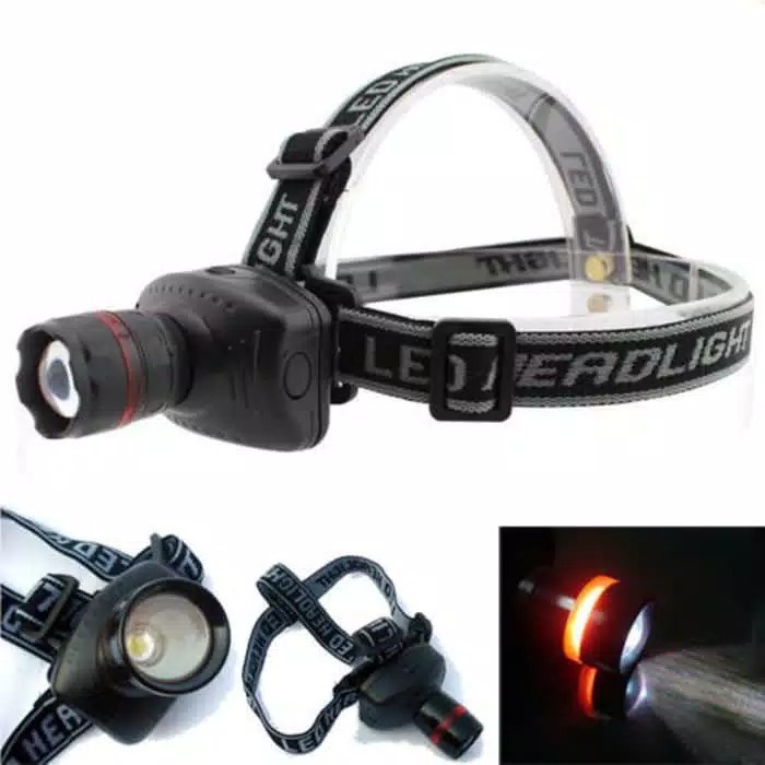 COD Senter Kepala / Headlamp High Power Zoom Mitsuyama MS-1921