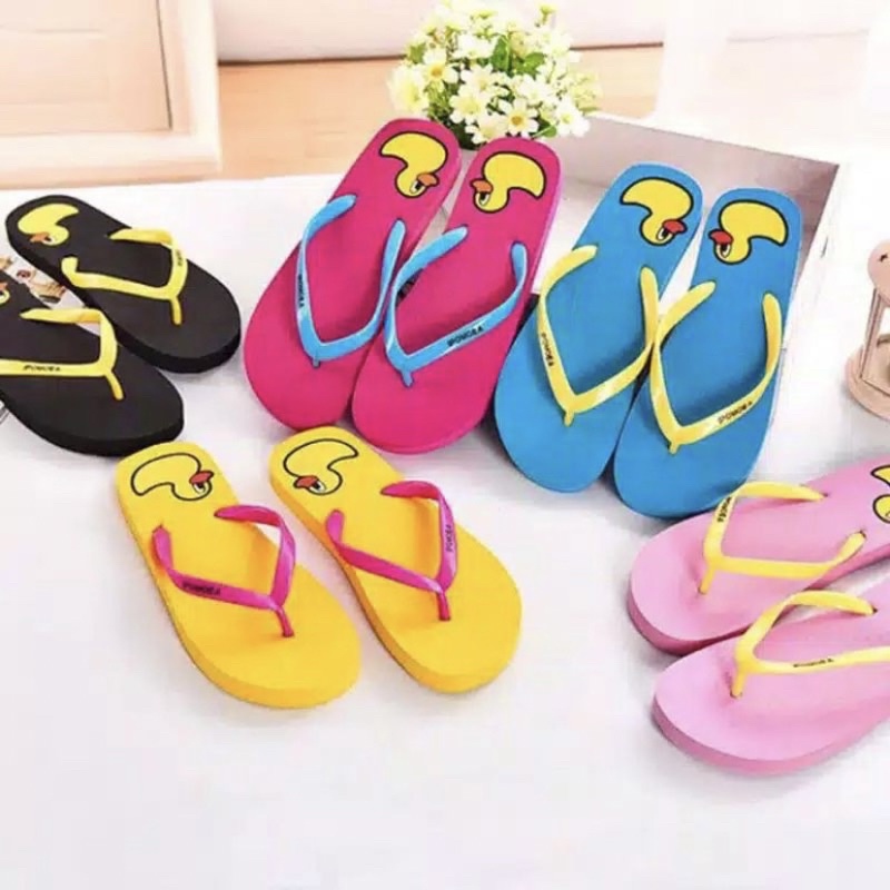 Sandal Jepit motif Bebek