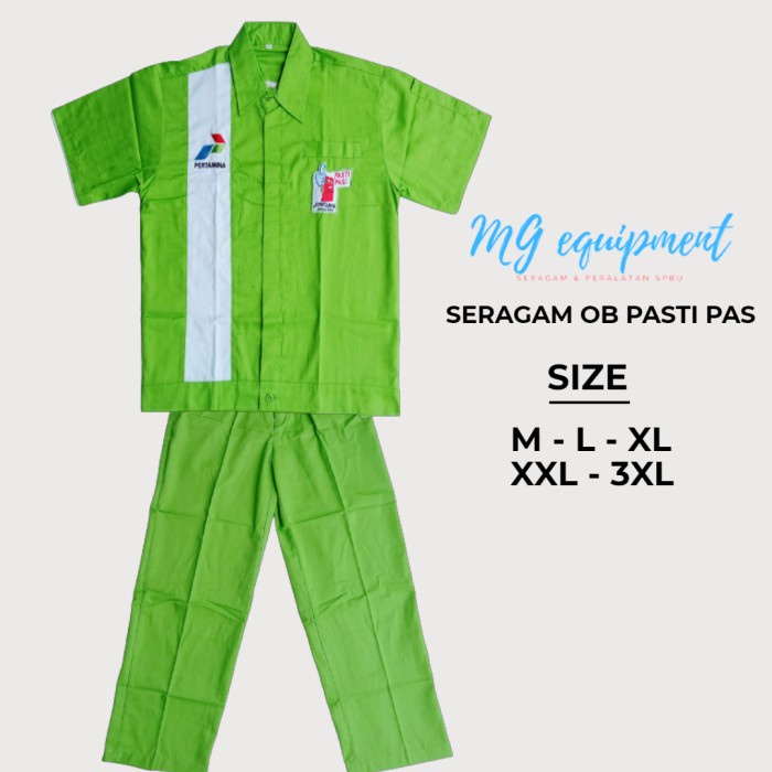 terbaru❤kantor/baju kerja/baju kantor Baju Office Boy Spbu Pertamina Pasti PasSeragam OB Lengan Pend