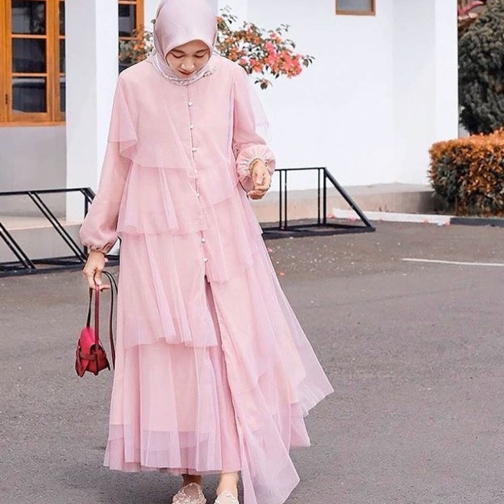 Hawa Tunik Hijabchic S Dusty Pink NEW