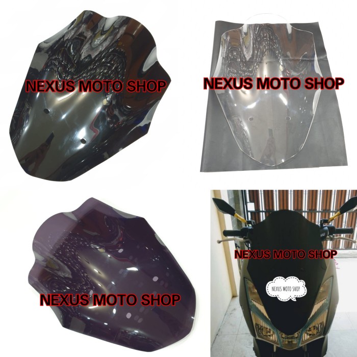 Windshield Lexi Visor Model Thailand Lexi Visor Yamaha Lexi Pendek