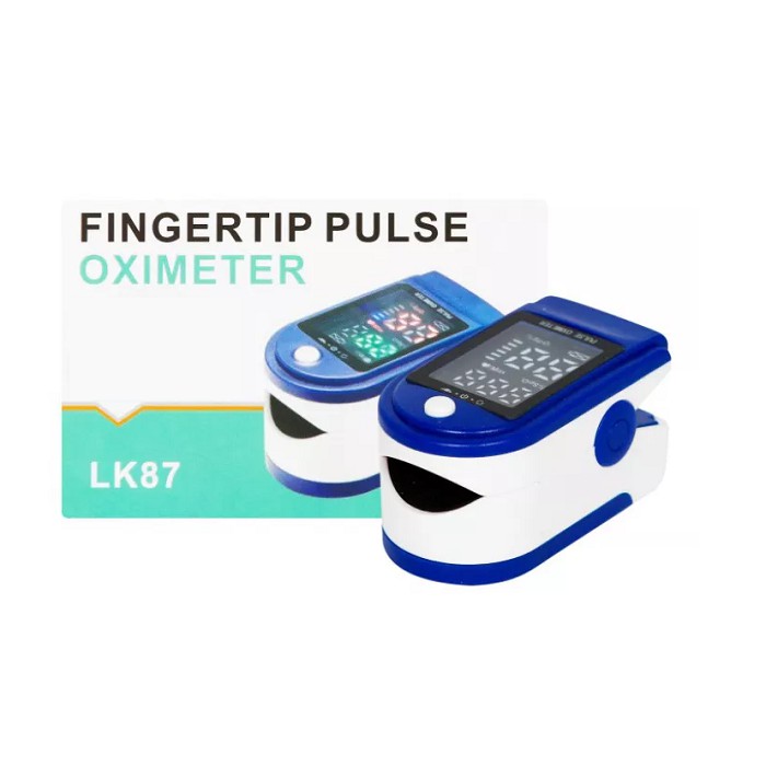 Oximeter Oxymeter LK87 LED Fingertip pulse oximeter SPO2 LCD Full Colour / Alat Ukur Oksigen Denyut