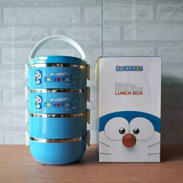 Plus Buble Rantang 4 Susun Karakter Stainless Lunch Box Karakter 4 Susun Shopee Indonesia