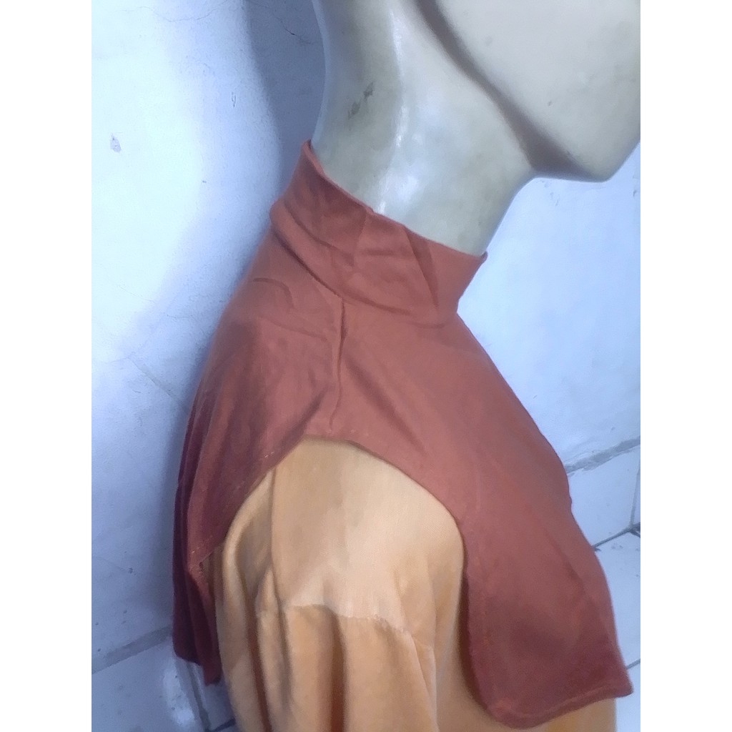 MANSET LEHER warna merah bata