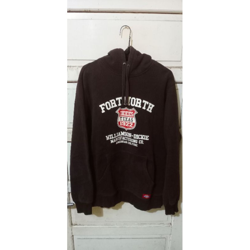 Hoodie Dickies Forth Worth Texas brown ORI second