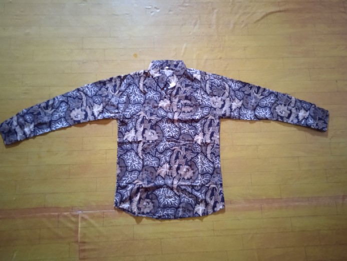 Batik Pria Lengan Panjang Slim Fit Modern Batik Slimfit Pria Distro