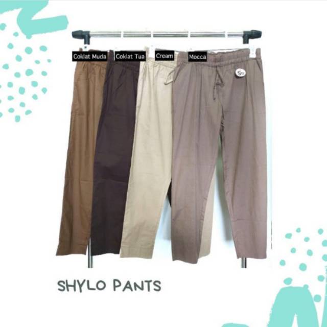 BASIC PANTS (XXL) katun stretch //JF466