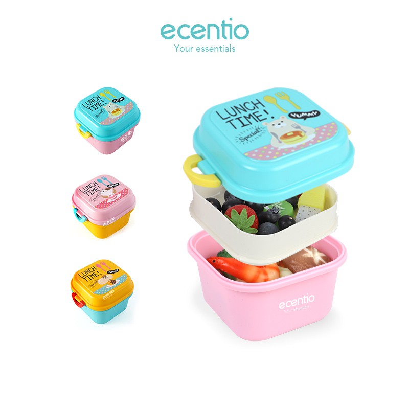 

Ecentio Anak tempat makan/Kotak Bekal /Kotak Tempat Makan/lunch box/BPA FREE