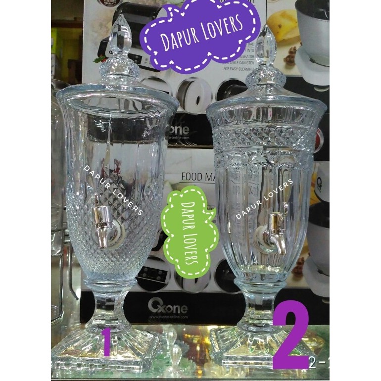 Capodimonte Kristal Wadah Minuman / Juice