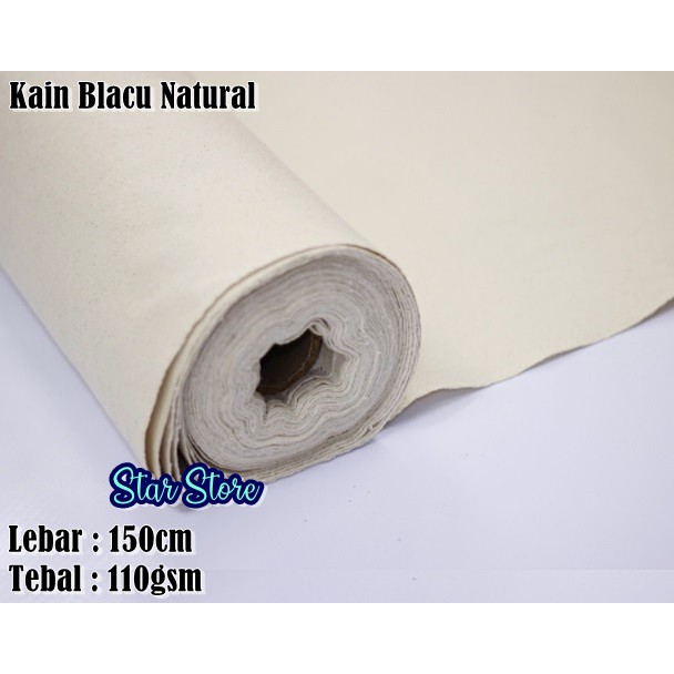 Kain Blacu / Kanvas Blacu / Bahan Kanvas Lukis / Tas Kanvas Murah