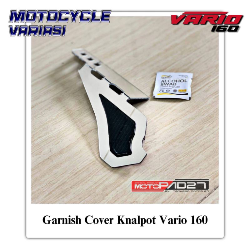 Garnish Cover Knalpot Vario 160 Click 160 Cover Kenalpot Vario 160