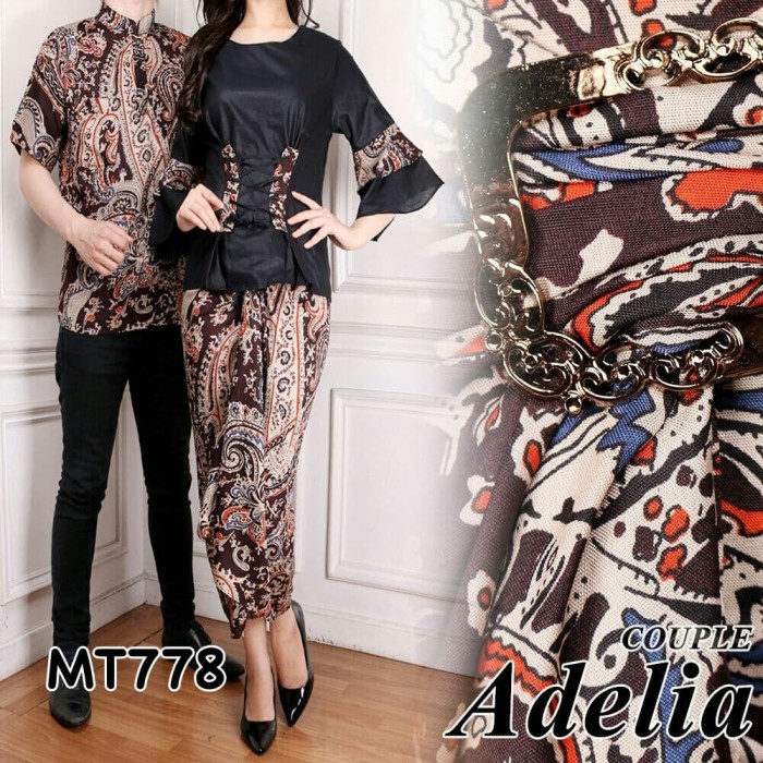 Set-Family-Muslim-Busana- Muslim Couple/Muslim Pasangan/Dress Couple/Baju Couple Adelia Grosir