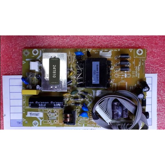 POWER SUPPLY TV POLYTRON PLD 24T810  - PSU TV POLYTRON 24T810
