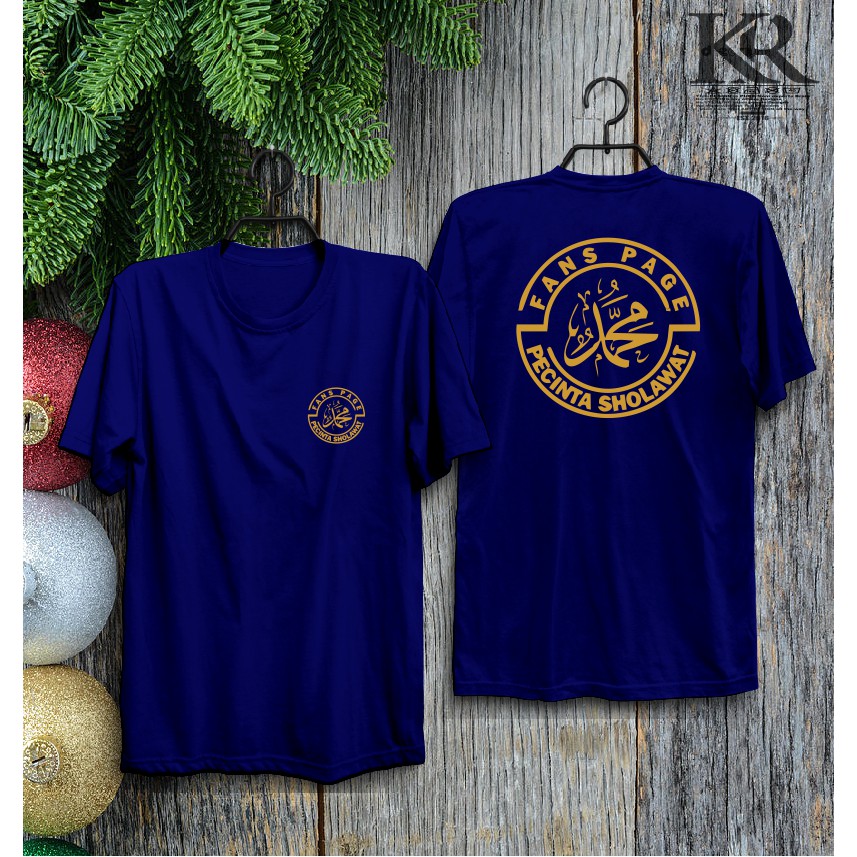 kaos/baju t-shirt dakwah islam pecinta sholawat fans fage terbaru kualitas distro-KR