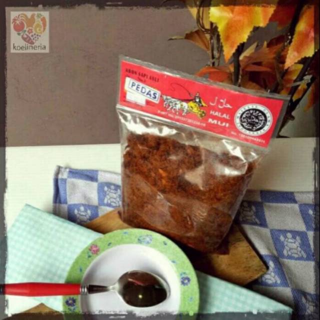 

Abon Sapi Pedas KERETA MAS 250 gr