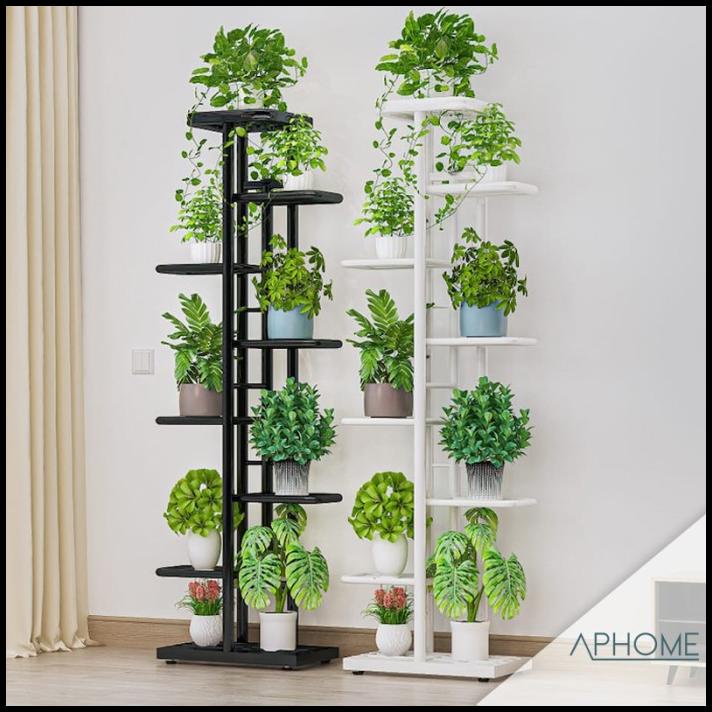 Rak Tanaman Bunga Minimalis Flower Stand Besi Rak Tanaman Hias Multifu
