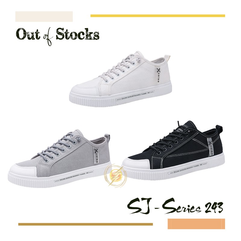 [OOS] Sepatu Sneakers Pria Casual Santai Kualitas Import Premium - 243