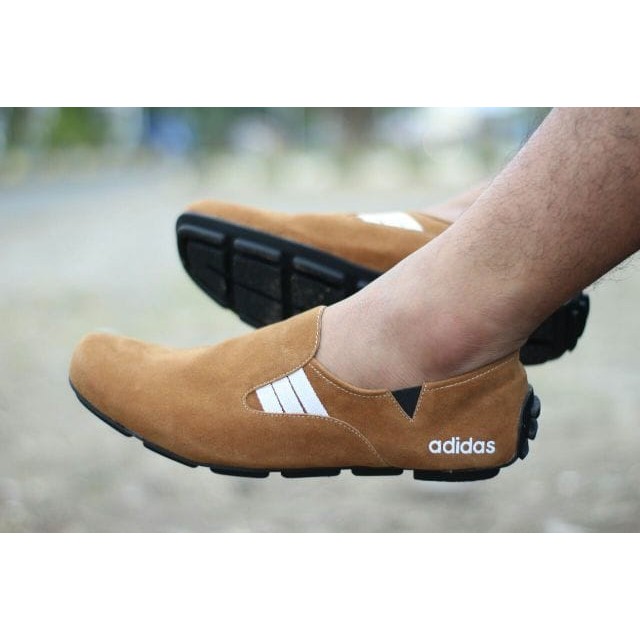 [ ADIDAS ] sepatu pria formal casual santai adidas suarez moccasin slop santai murah