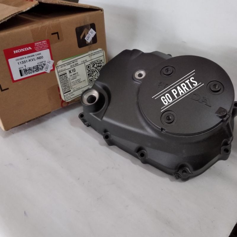 Bak Blok Kopling Kanan Hitam ORI Honda Supra 125 Cover R Crankcase 11331-KVL-N00