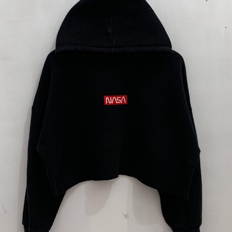 Hoodie Crop Nasa