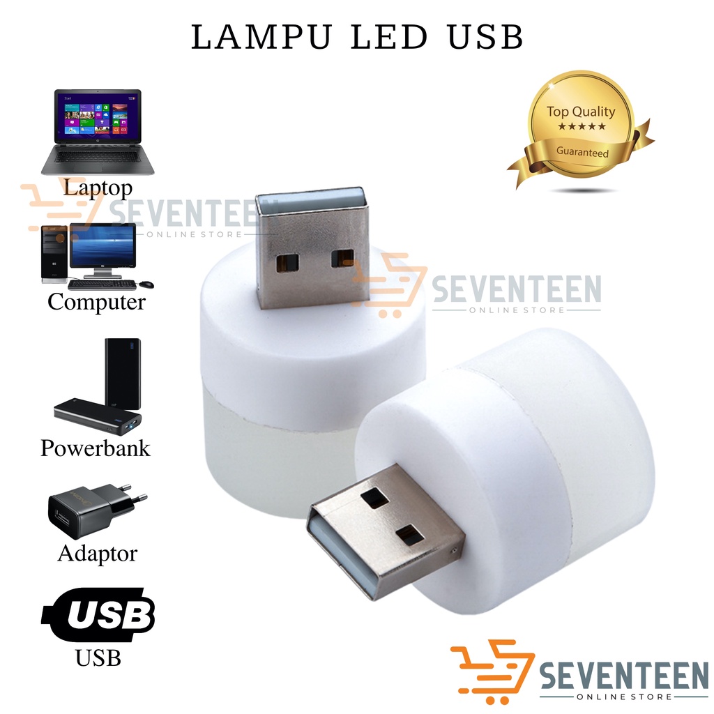 SEVENTEEN LAMPU LED MINI PORTABLE LAMPU TIDUR LAMPU BELAJAR LED USB LAMPU LED PORTABLE EMERGENCY LAMP LED