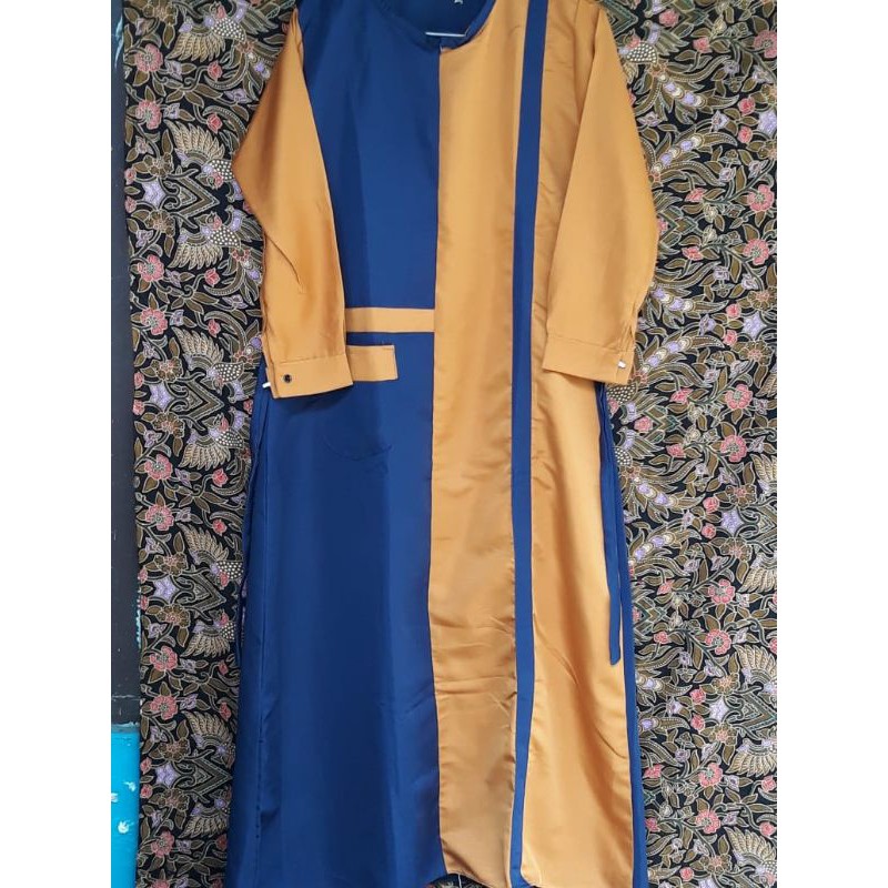 promo gamis berbahan baku katun barang ready bos