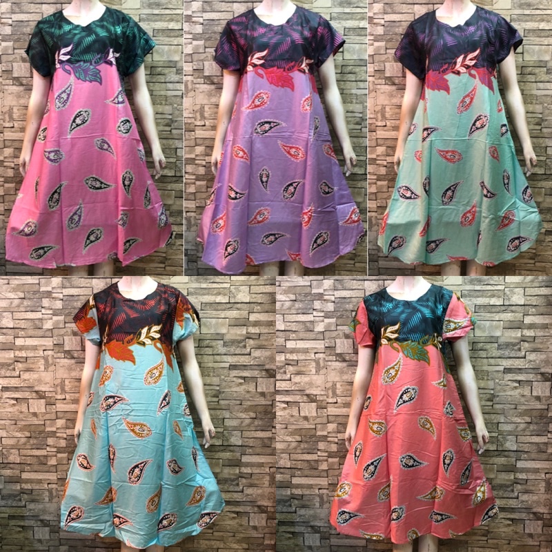 DASTER BALI MURAH MOTIF KEMBANG | BATIK AQILAH-3