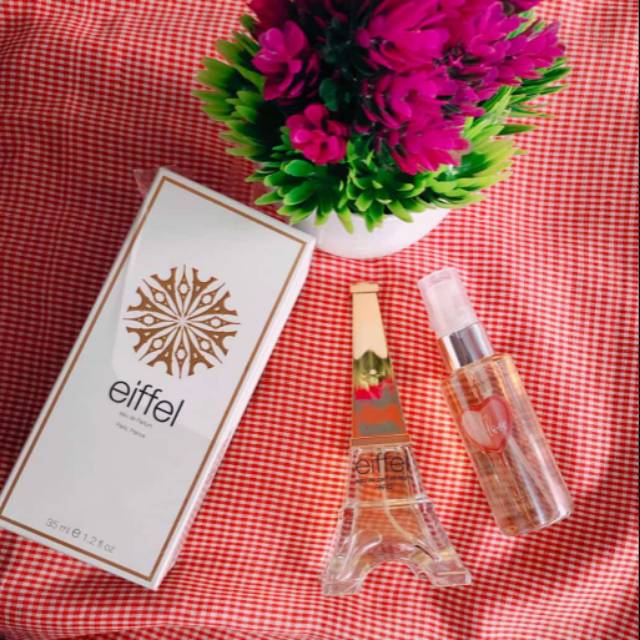 Bundling parfum Eiffel dan fragrance mist first love Sophie paris